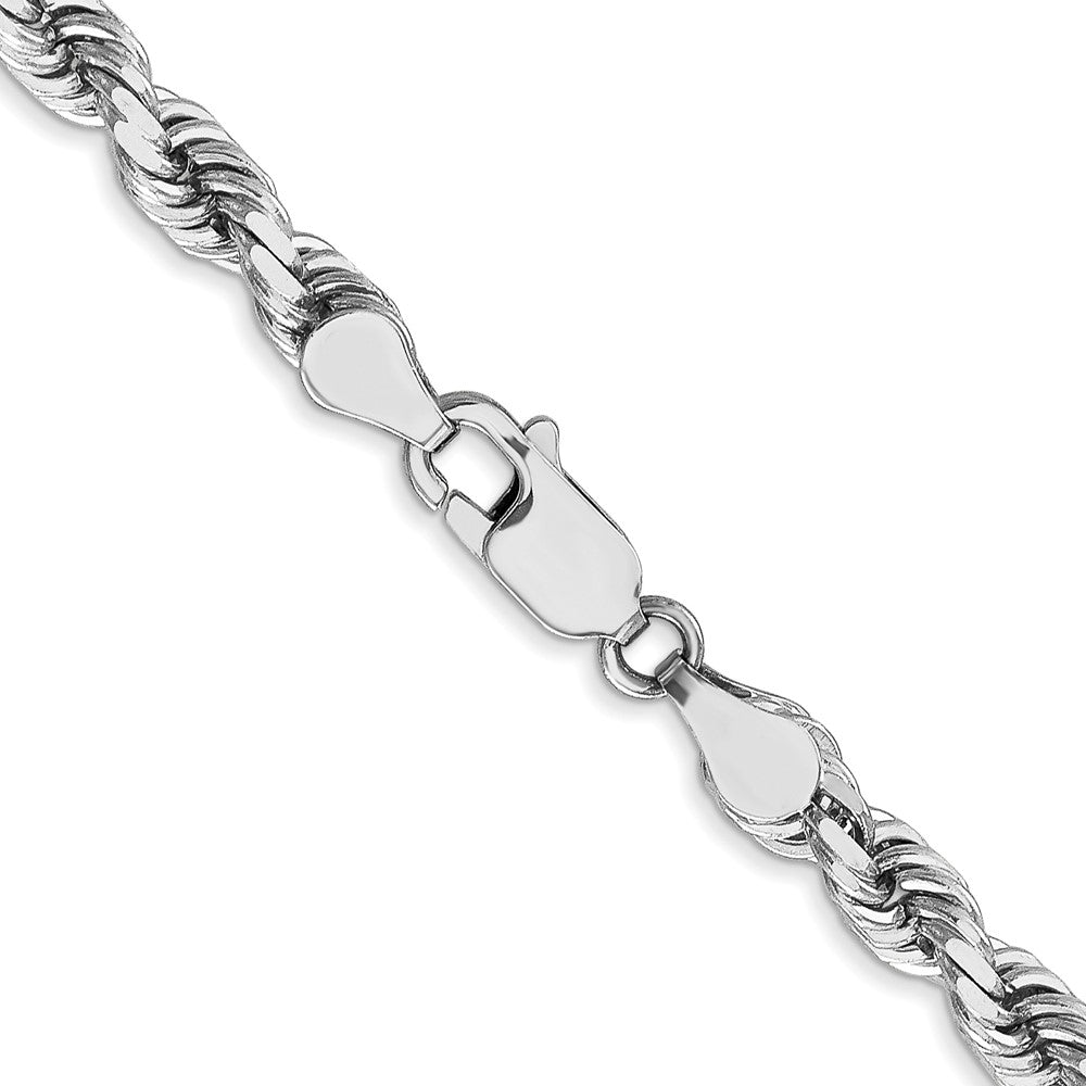 Gold (10K & 14K) Diamond-Cut Rope Chain — 4.5 mm