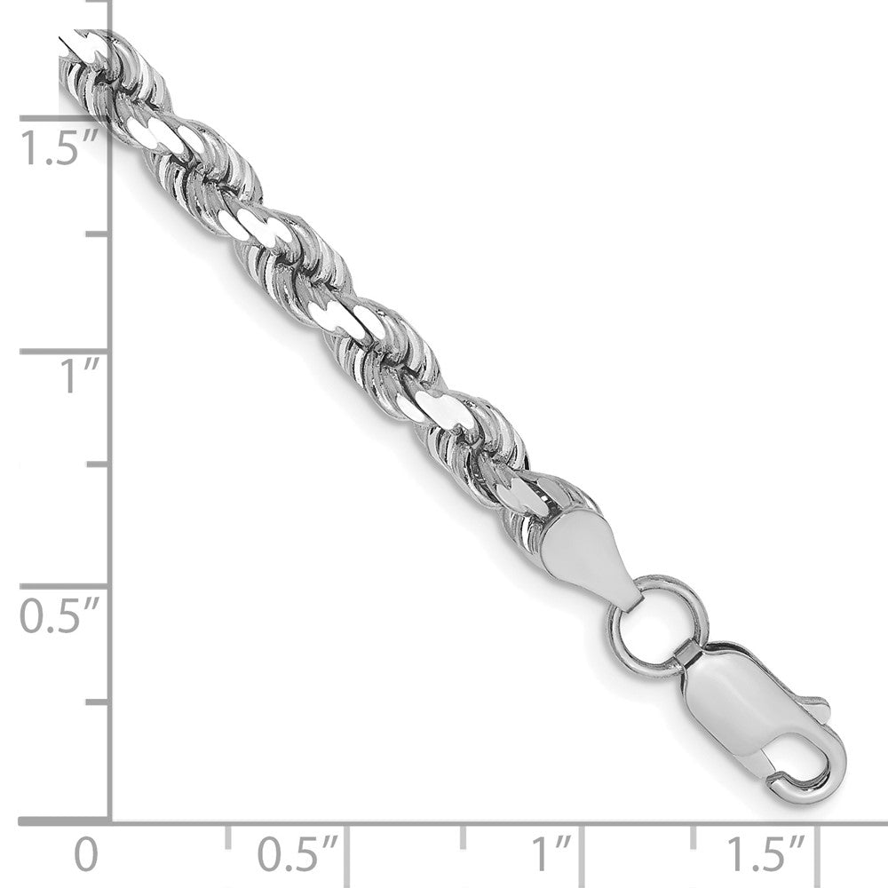 Gold (10K & 14K) Diamond-Cut Rope Chain — 4.5 mm