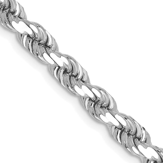 Gold (10K & 14K) Diamond-Cut Rope Chain — 4.5 mm