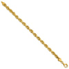 Gold (10K & 14K) Diamond-Cut Rope Chain — 5.5 mm