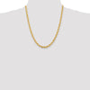 Gold (10K & 14K) Regular Rope Chains — 6 mm