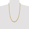 Gold (10K & 14K) Regular Rope Chains — 6 mm