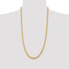 Gold (10K & 14K) Regular Rope Chains — 6 mm