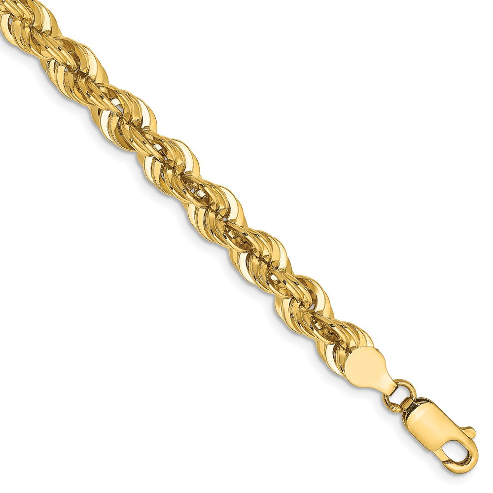 Gold (10K & 14K) Regular Rope Chains — 6 mm