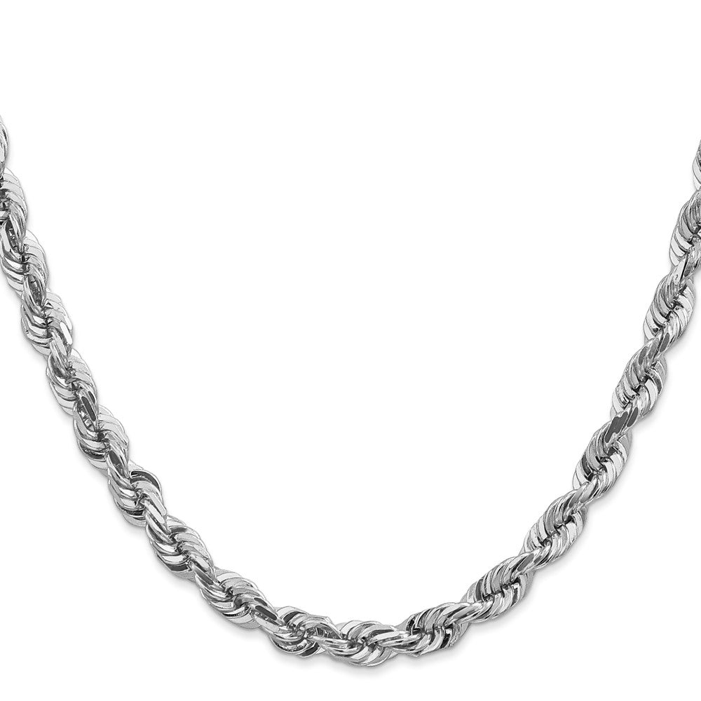 Gold (10K & 14K) Diamond-Cut Rope Chain — 5.5 mm