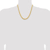 Gold (10K & 14K) Diamond-Cut Rope Chain — 6.5 mm