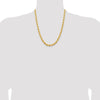 Gold (10K & 14K) Diamond-Cut Rope Chain — 6.5 mm