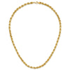 Gold (10K & 14K) Diamond-Cut Rope Chain — 6.5 mm