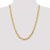 Gold (10K & 14K) Diamond-Cut Rope Chain — 7 mm
