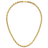 Gold (10K & 14K) Diamond-Cut Rope Chain — 7 mm