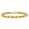 Gold (10K & 14K) Diamond-Cut Rope Chain — 7 mm