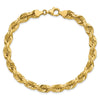 Gold (10K & 14K) Diamond-Cut Rope Chain — 7 mm