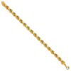 Gold (10K & 14K) Diamond-Cut Rope Chain — 8 mm