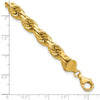 Gold (10K & 14K) Diamond-Cut Rope Chain — 8 mm