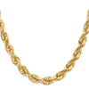 Gold (10K & 14K) Diamond-Cut Rope Chain — 10 mm