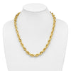 Gold (10K & 14K) Diamond-Cut Rope Chain — 10 mm