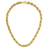 Gold (10K & 14K) Diamond-Cut Rope Chain — 10 mm