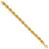 Gold (10K & 14K) Diamond-Cut Rope Chain — 10 mm