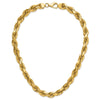Gold (10K & 14K) Diamond-Cut Rope Chain — 12 mm