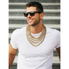 Gold (10K & 14K) Diamond-Cut Rope Chain — 12 mm