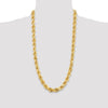 Gold (10K & 14K) Diamond-Cut Rope Chain — 12 mm