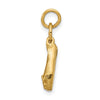 Gold Ballet Slippers Charm