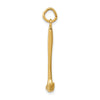 Gold Polished Tool Pendants