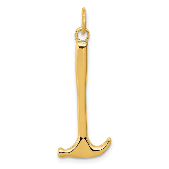 Gold Polished Tool Pendants
