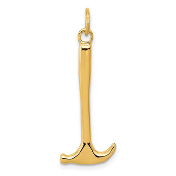 Gold Polished Tool Pendants