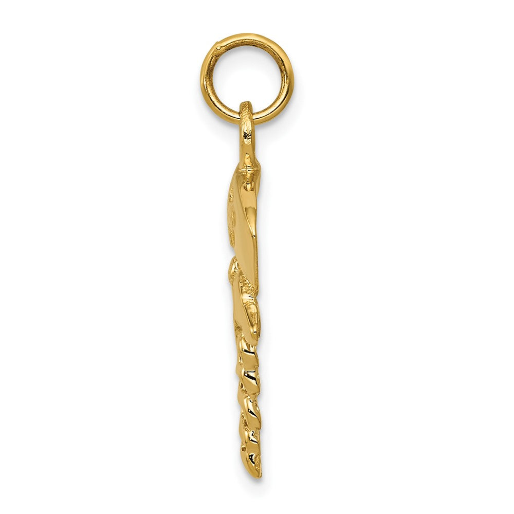 Gold Polished Medical Pendants