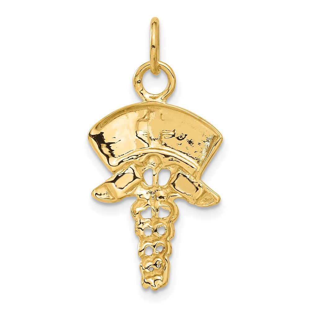 Gold Polished Medical Pendants