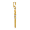 Gold Polished Tool Pendants