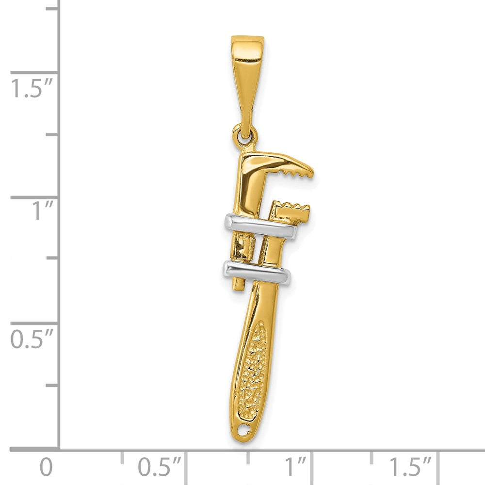 Gold Polished Tool Pendants