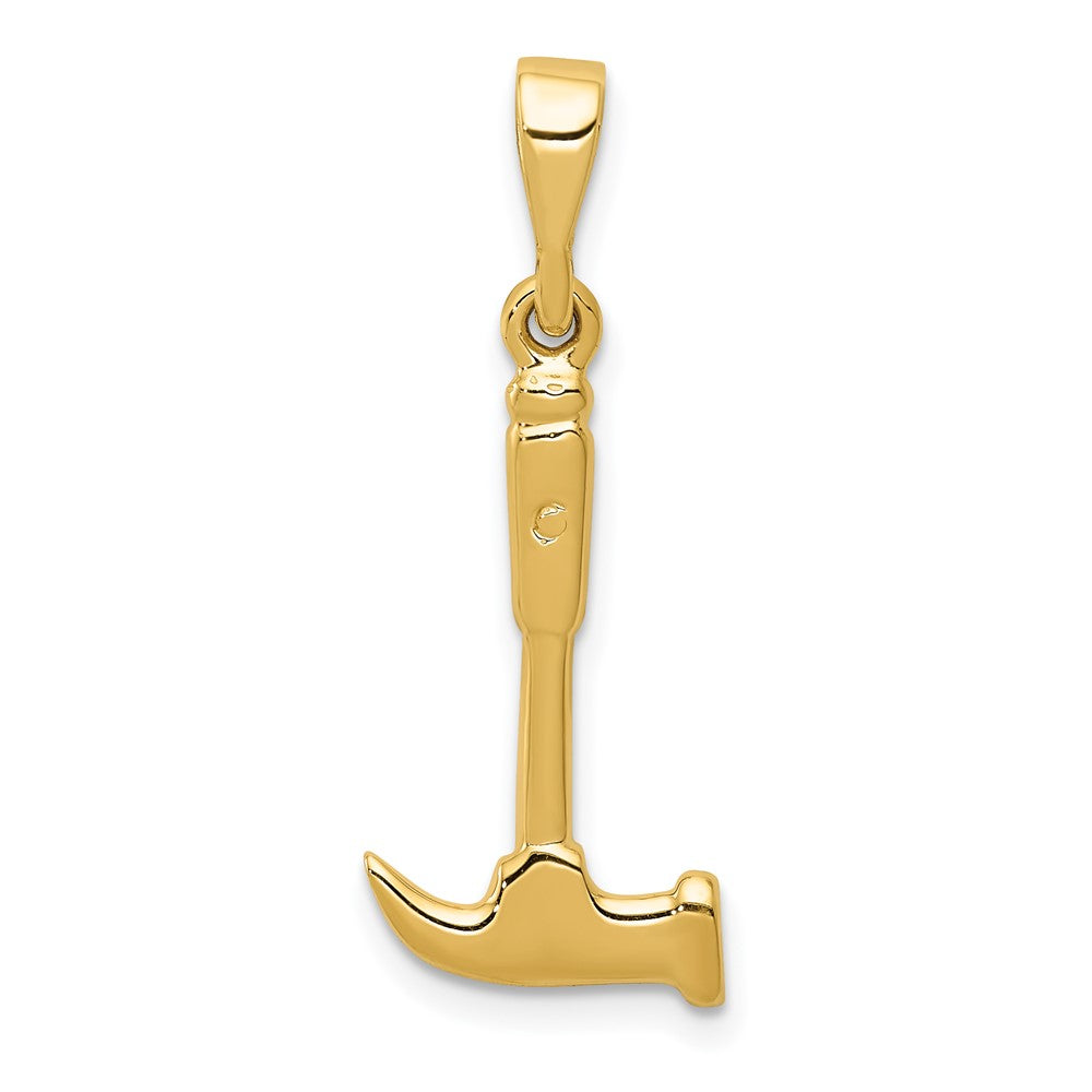 Gold Polished Tool Pendants