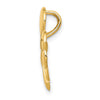 Gold Shamrock Chain Slide