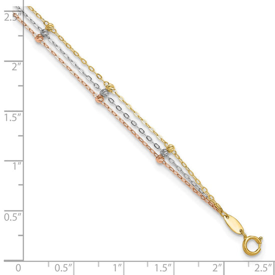 Gold Fancy Anklets
