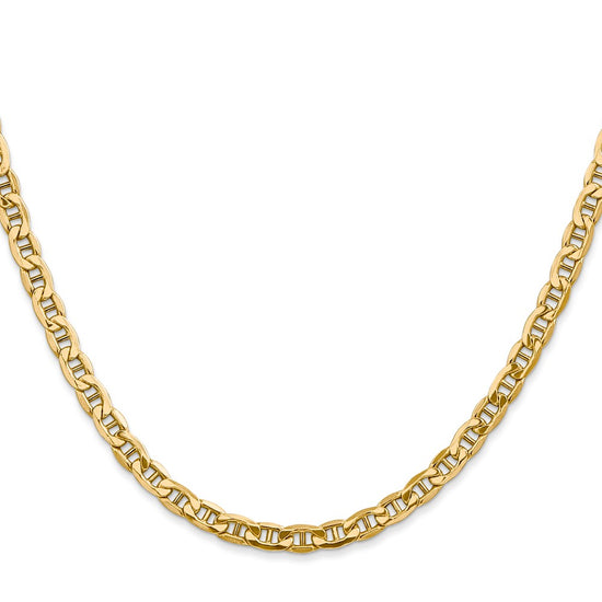 Gold (10K & 14K) Semi-Solid Anchor Chain
