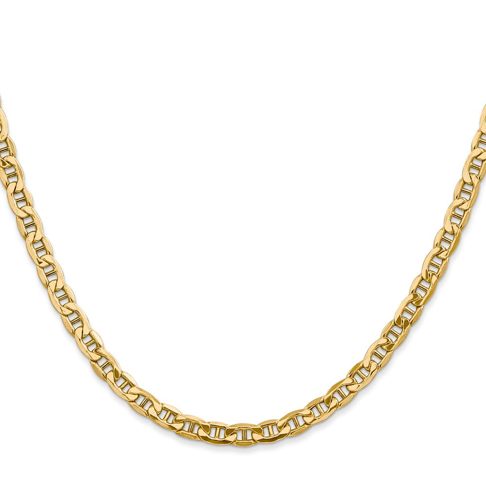 Gold (10K & 14K) Semi-Solid Anchor Chain