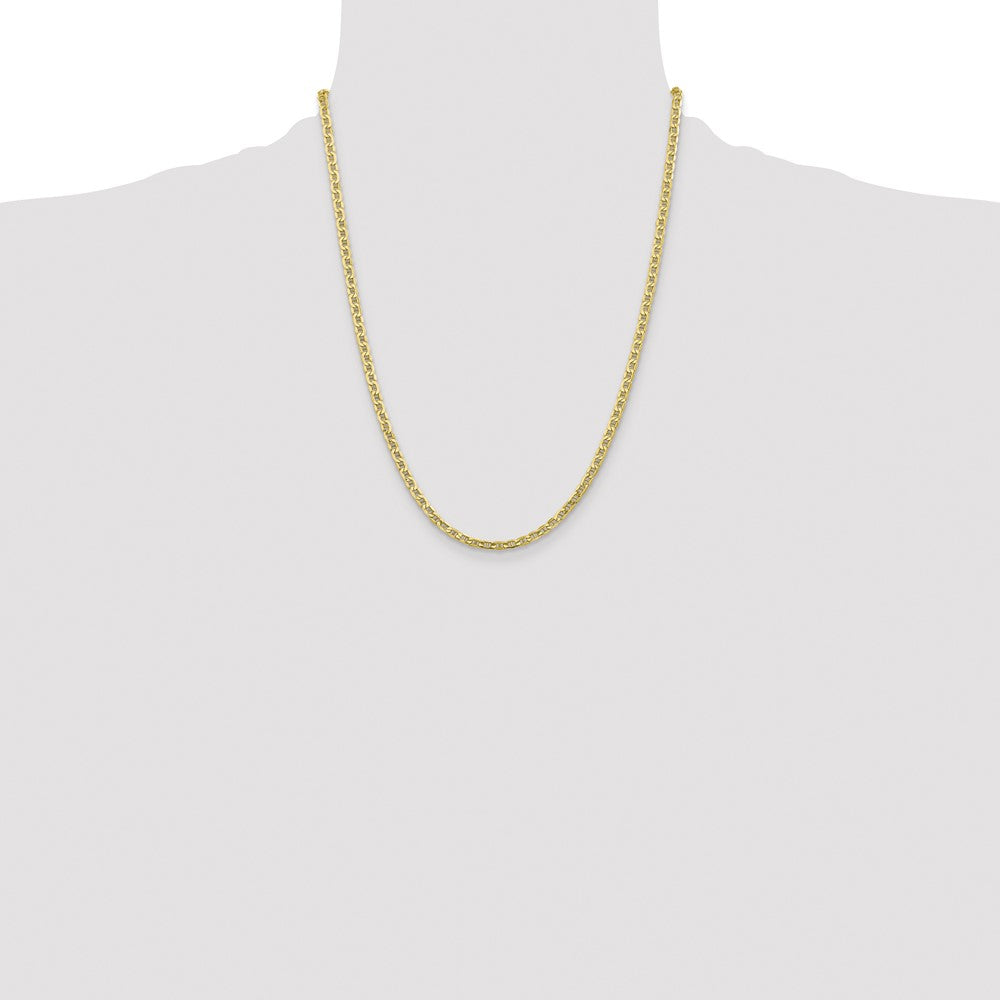 Gold (10K & 14K) Semi-Solid Anchor Chain