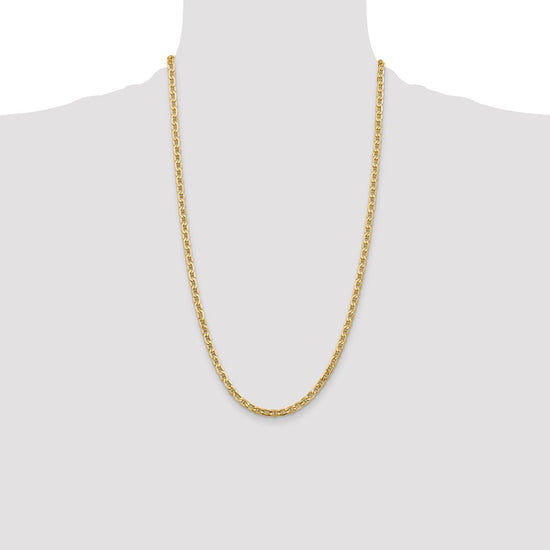 Gold (10K & 14K) Semi-Solid Anchor Chain