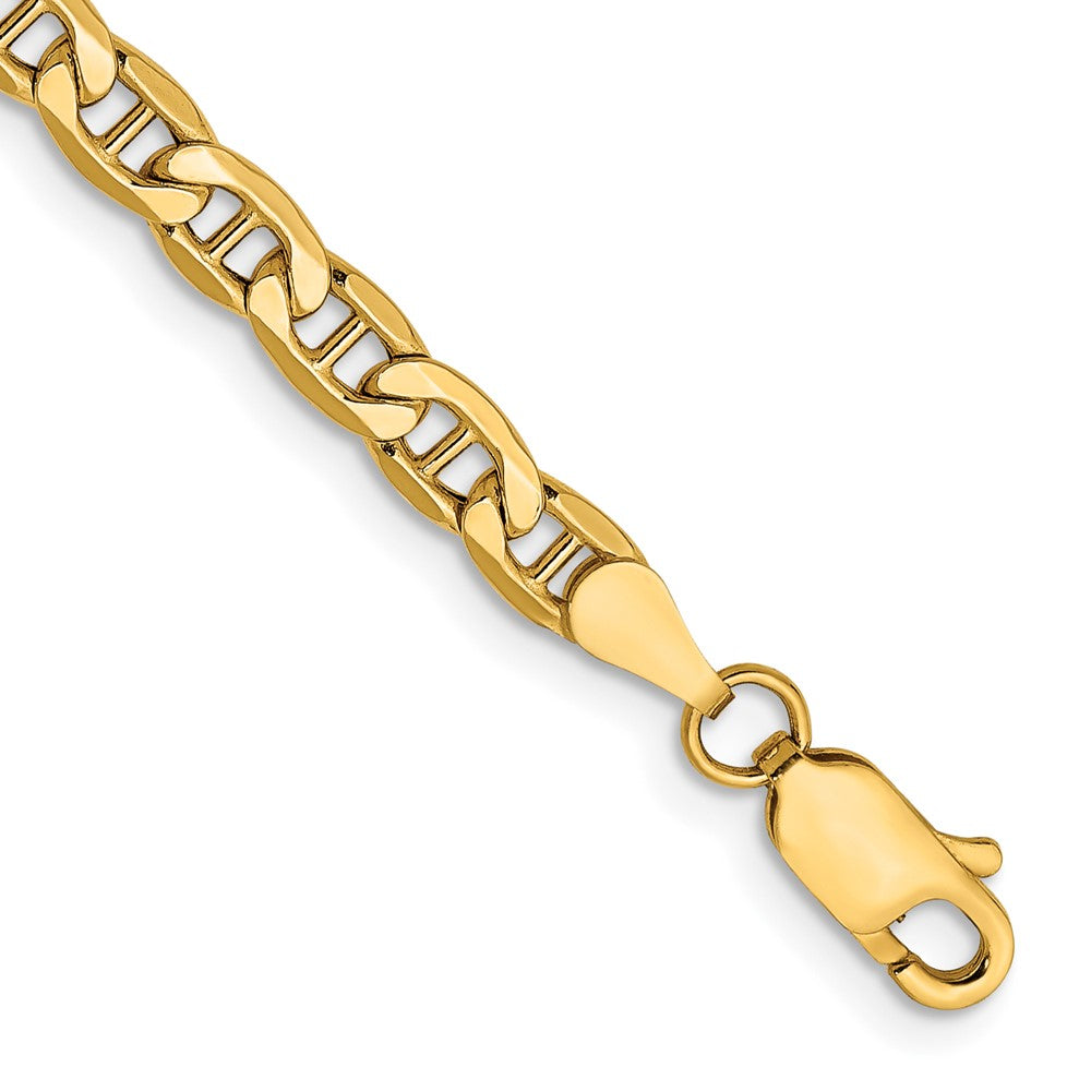 Gold (10K & 14K) Semi-Solid Anchor Chain