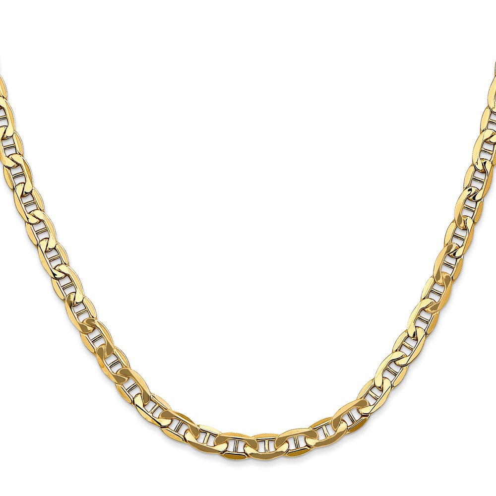 Gold (10K & 14K) Semi-Solid Anchor Chain