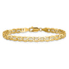 Gold (10K & 14K) Semi-Solid Anchor Chain