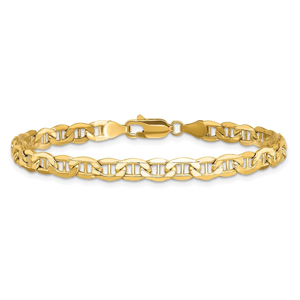 Gold (10K & 14K) Semi-Solid Anchor Chain