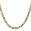 Gold (10K & 14K) Semi-Solid Anchor Chain