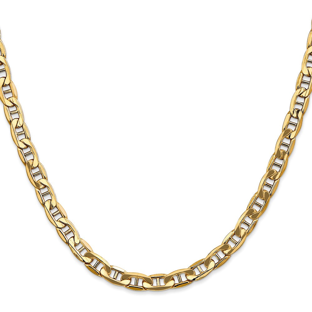 Gold (10K & 14K) Semi-Solid Anchor Chain