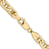 Gold (10K & 14K) Semi-Solid Anchor Chain