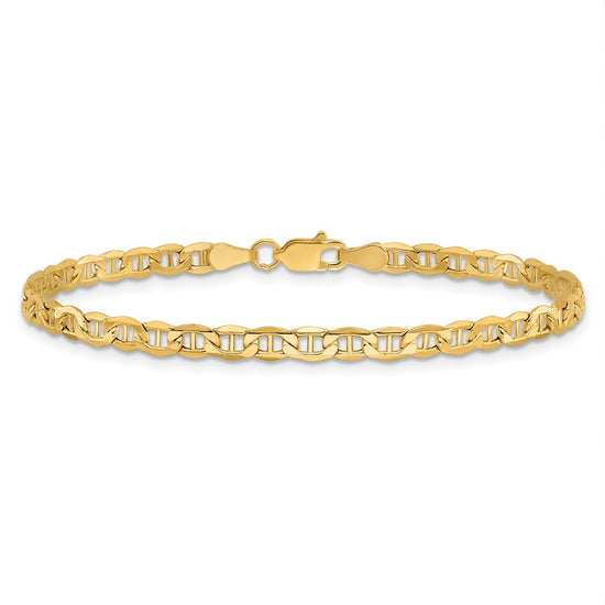 Gold (10K & 14K) Semi-Solid Anchor Chain