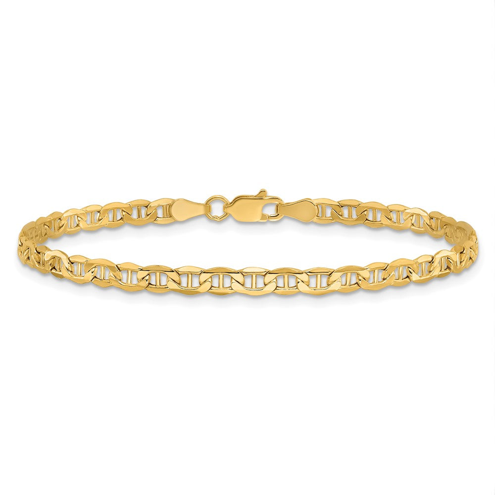 Gold (10K & 14K) Semi-Solid Anchor Chain