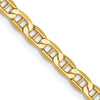 Gold (10K & 14K) Semi-Solid Anchor Chain